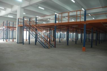 Blue / grey / orange Square Meter industrial racking systems for Factory