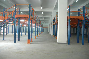 Logistic warehouse Mezzanine racking system Multi - tier Steel platform