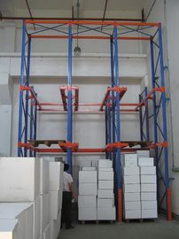 Blue orange adjustable pallet Drive in racking cantilever for Cold room