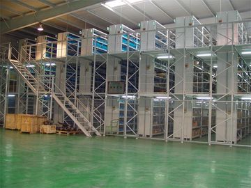 سفارشی 3 طبقه 150 - 500KG فولاد mezzanine کف برای صنعت قطعات خودرو