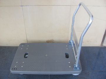 چرخ دستی پلاستیکی قابل انعطاف مرکز لجستیک با آبی / خاکستری، ظرفیت 150 کیلوگرم