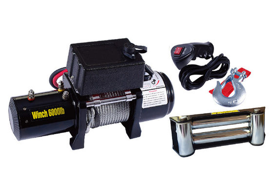 کوچک Winch الکتریک ATV 6000 lb با اتوماتیک - In - The Drum برای انبار